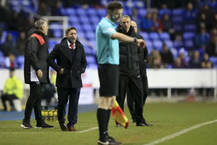 Framed Print : Lee Johnson Guides Bristol City at Reading: Sky Bet Championship 2016