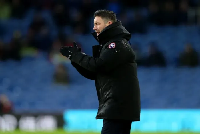 Framed Print : Lee Johnson Leads Bristol City at Turf Moor in FA Cup Clash against Burnley