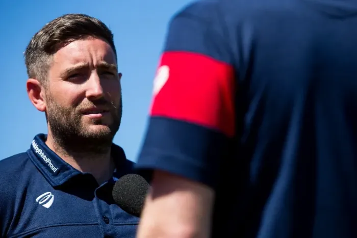 Framed Print : Lee Johnson Reacts to Bristol City's 0-1 Pre-season Win over Guernsey FC