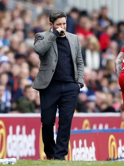 Framed Print : Lee Johnson's Disappointment: Blackburn Rovers vs. Bristol City, Sky Bet Championship (17 April 2017) Framed Print : Lee Johnson's Disappointment: Blackburn Rovers vs. Bristol City, Sky Bet Championship (17 April 2017)