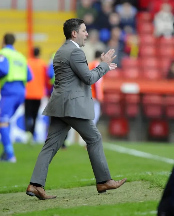 Framed Print : Lee Johnson's Homecoming: Bristol City vs Oldham Athletic, 2013 - Football Match