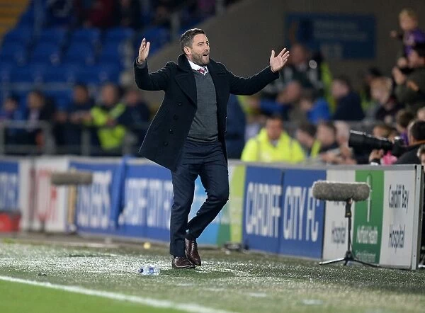 Lee Johnson's Reaction to Controversial Penalty Decision in Cardiff City vs. Bristol City
