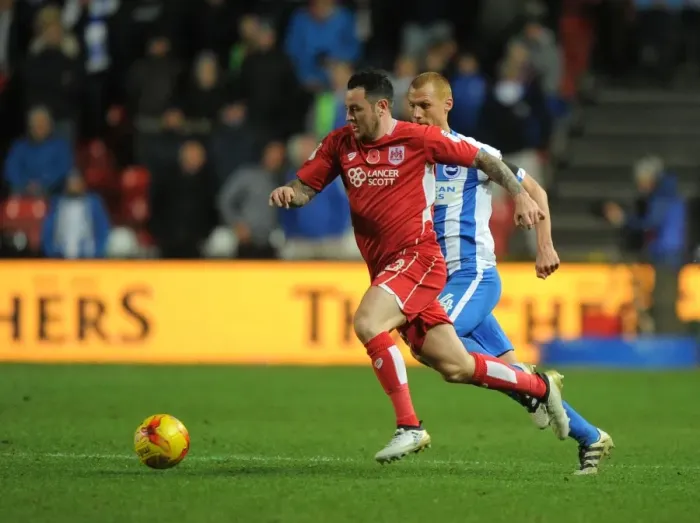 Framed Print : Lee Tomlin's Thrilling Performance: Sky Bet Championship Showdown between Bristol City and Brighton & Hove Albion Framed Print : Lee Tomlin's Thrilling Performance: Sky Bet Championship Showdown between Bristol City and Brighton & Hove Albion