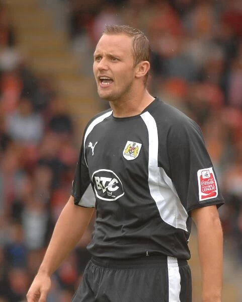 Lee Trundle in Action: Blackpool vs. Bristol City