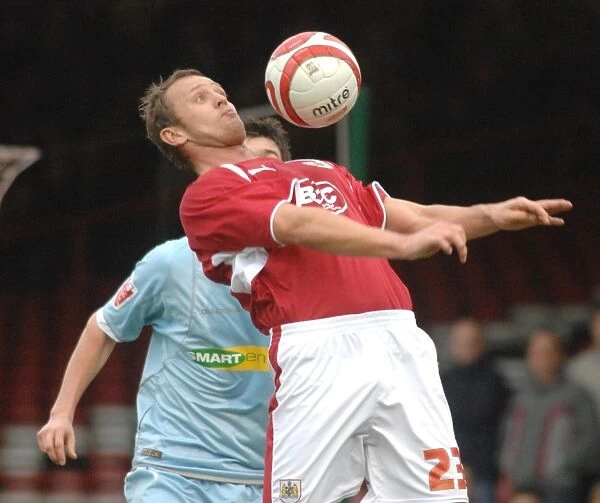 Lee Trundle in Action for Bristol City Against Colchester United