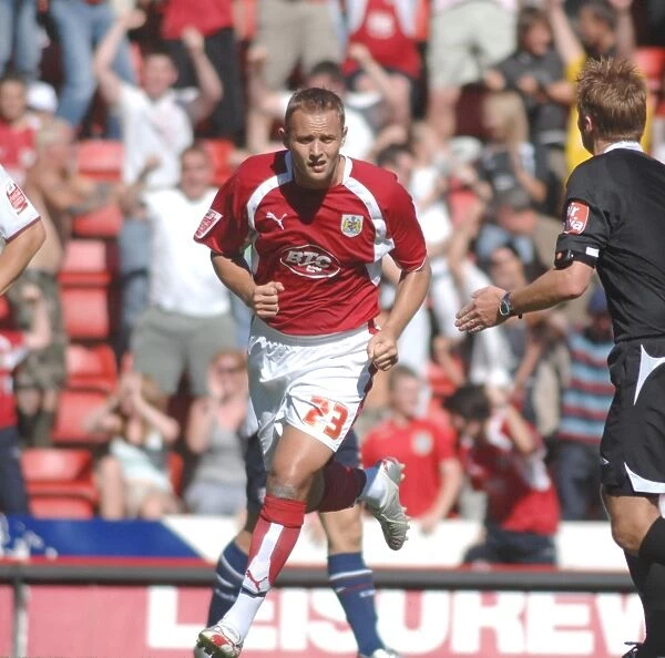 Lee Trundle in Action: Bristol City vs Scunthorpe United