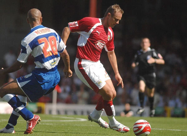 Lee Trundle vs QPR: A Moment from the Bristol City vs QPR Football Match