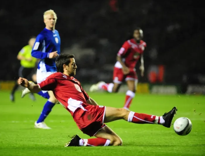 Framed Print : Leicester City vs. Bristol City: A Season 09-10 Showdown