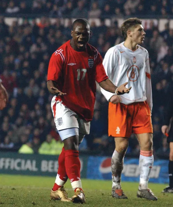 Framed Print : Leroy Lita in Action: England 04-'05 for Bristol City