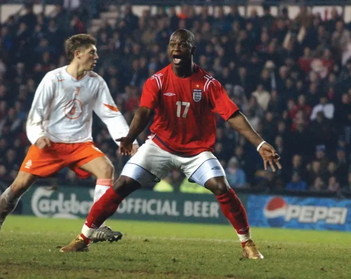 Framed Print : Leroy Lita: England's Rising Star in Action for Bristol City (04-05)