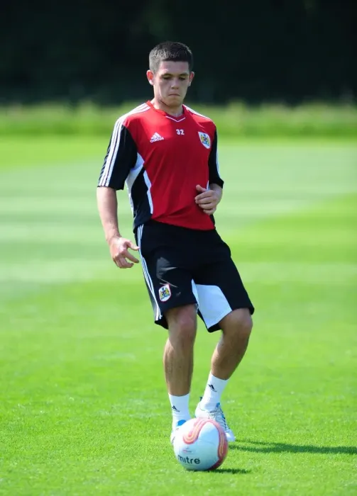 Framed Print : Lewis Carey of Bristol City FC in Pre-season Training