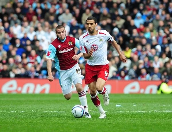 Liam Fontaine tussles with Martin Patterson