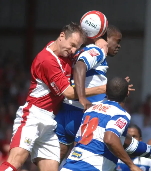 Framed Print : Louis Carey in Action: Bristol City vs QPR Framed Print : Louis Carey in Action: Bristol City vs QPR