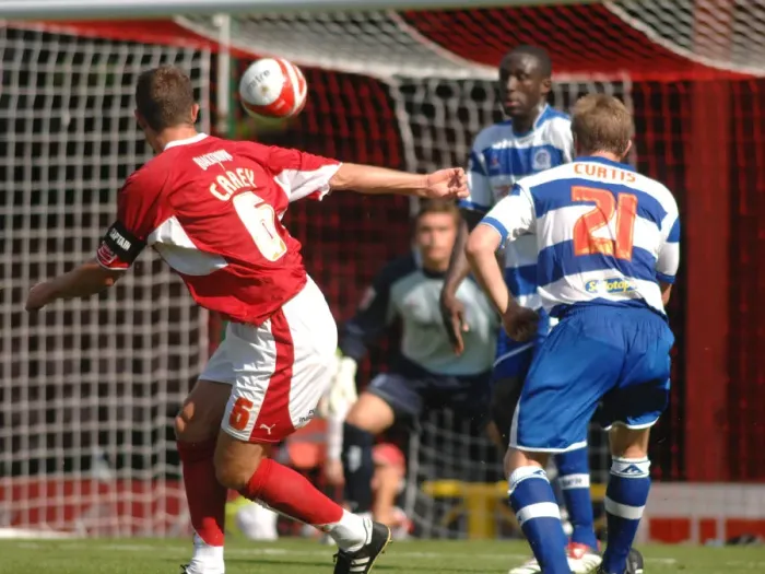 Framed Print : Louis Carey in Action: Bristol City vs. QPR Framed Print : Louis Carey in Action: Bristol City vs. QPR