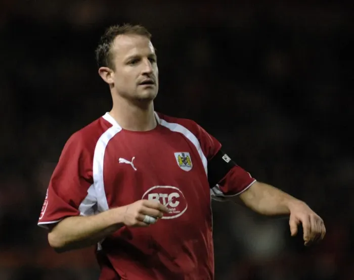 Framed Print : Louis Carey in Action: Bristol City vs. Watford