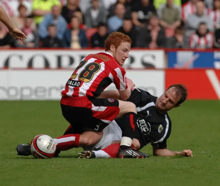 Framed Print : Louis Carey in Action: Sheffield United vs. Bristol City Framed Print : Louis Carey in Action: Sheffield United vs. Bristol City