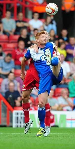 Louis Carey vs Matt Harold: A Battle for Supremacy in the Carey Testimonial Friendly, Bristol City vs Bristol Rovers, August 2012
