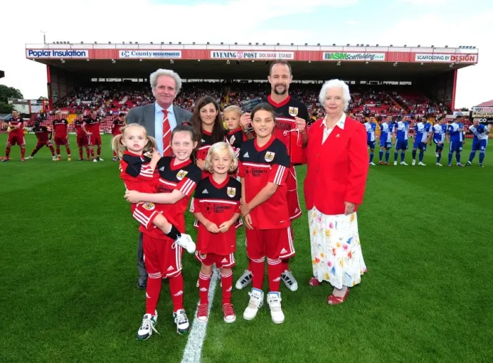 Framed Print : Louis Carey's Testimonial: A Family Affair at Ashton Gate Stadium (August 4, 2012)