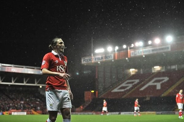 Luke Ayling in Action: Bristol City vs Doncaster Rovers, FA Cup Third Round Replay at Ashton Gate Stadium