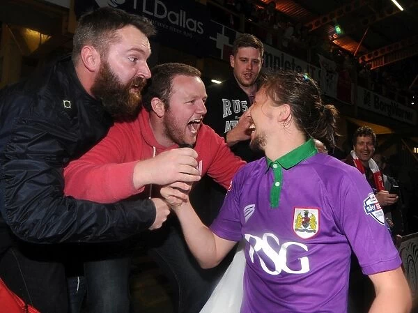 Luke Ayling Celebrates Promotion with Fans: A Heartfelt Moment at Valley Parade