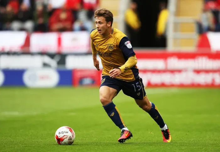 Framed Print : Luke Freeman in Action: Rotherham United vs. Bristol City Championship Clash, September 2016 Framed Print : Luke Freeman in Action: Rotherham United vs. Bristol City Championship Clash, September 2016