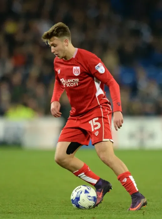 Framed Print : Luke Freeman of Bristol City in Action Against Cardiff City, Sky Bet Championship (October 14, 2016)