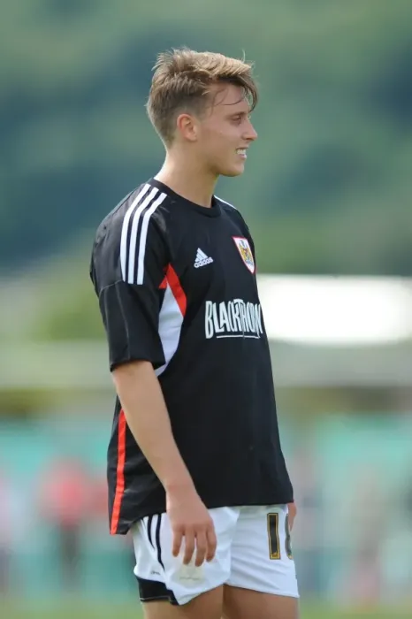 Framed Print : Luke Freeman Makes Debut: Portishead Town vs. Bristol City Pre-Season Friendly - Football Image Framed Print : Luke Freeman Makes Debut: Portishead Town vs. Bristol City Pre-Season Friendly - Football Image