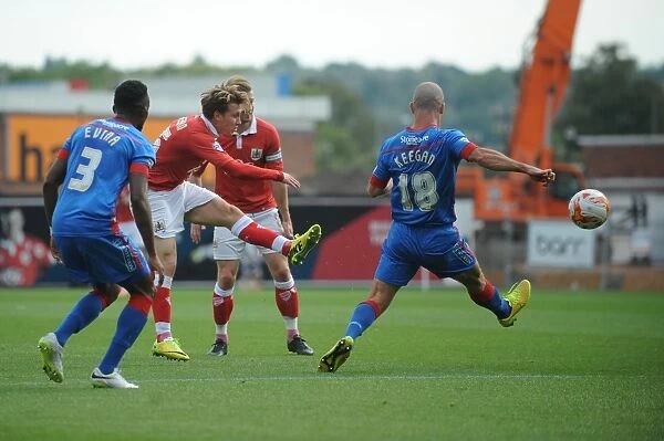 Luke Freeman's Shot: Bristol City vs Doncaster Rovers, Sky Bet League One, Ashton Gate