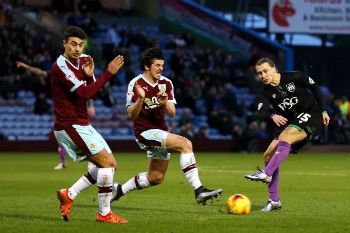 Framed Print : Luke Freeman's Shot at Goal for Bristol City Against Burnley, 2015 Framed Print : Luke Freeman's Shot at Goal for Bristol City Against Burnley, 2015