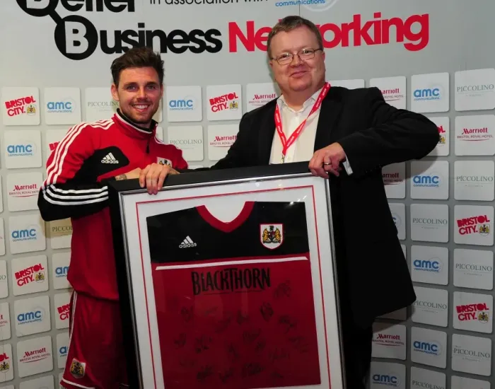 Framed Print : Man of the Match: Bristol City vs. Brighton and Hove Albion, Ashton Gate, 05 / 03 / 2013 - Football Match Presentation Framed Print : Man of the Match: Bristol City vs. Brighton and Hove Albion, Ashton Gate, 05 / 03 / 2013 - Football Match Presentation