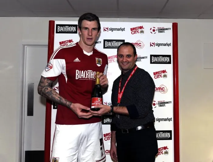 Framed Print : Man of the Match: Bristol City vs. Walsall, Ashton Gate, 12 / 26 / 2013 Framed Print : Man of the Match: Bristol City vs. Walsall, Ashton Gate, 12 / 26 / 2013