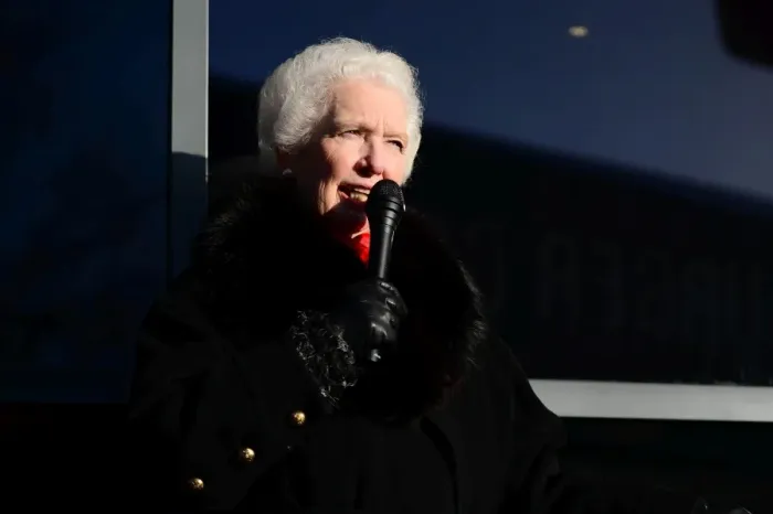 Framed Print : Marina Dolman Unveils The Marina Dolman Way at Ashton Gate: A New Era for Bristol City Football Club