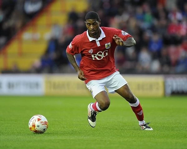 Mark Little in Action: Bristol City vs Leyton Orient, Sky Bet League One Football Match, 2014