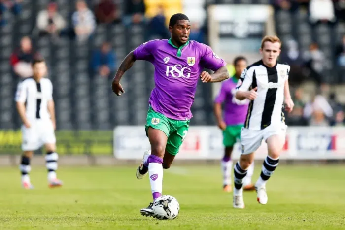 Framed Print : Mark Little in Action: Notts County vs. Bristol City, Sky Bet League 1 (31 / 04 / 2014) Framed Print : Mark Little in Action: Notts County vs. Bristol City, Sky Bet League 1 (31 / 04 / 2014)