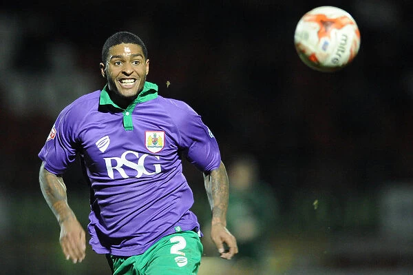 Mark Little of Bristol City in Action Against Leyton Orient at Brisbane Road, 03.03.2015