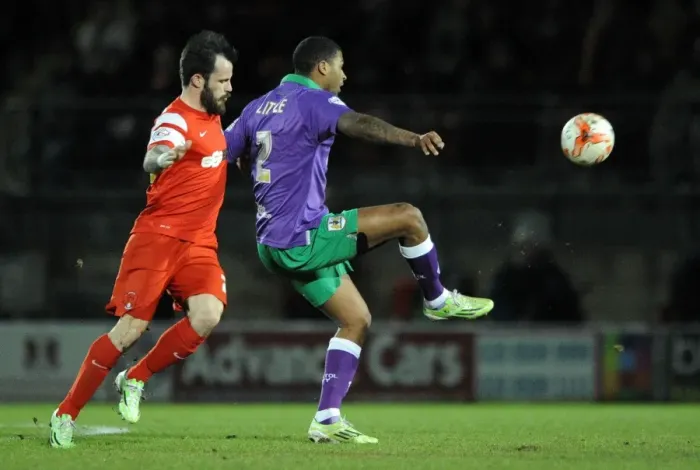 Framed Print : Mark Little Fends Off Chris Dagnall's Pressure During Leyton Orient vs. Bristol City Clash, Sky Bet League One Framed Print : Mark Little Fends Off Chris Dagnall's Pressure During Leyton Orient vs. Bristol City Clash, Sky Bet League One