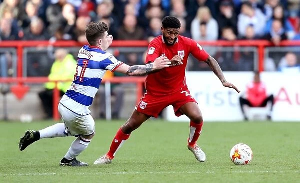 Mark Little Outmaneuvers Ryan Manning: A Pivotal Moment in the Bristol City vs. Queens Park Rangers Championship Clash