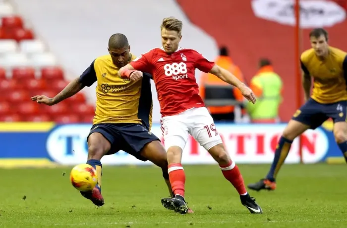 Framed Print : Mark Little vs Jamie Ward: Intense Battle at Nottingham Forest vs Bristol City, Sky Bet Championship (January 2017) Framed Print : Mark Little vs Jamie Ward: Intense Battle at Nottingham Forest vs Bristol City, Sky Bet Championship (January 2017)