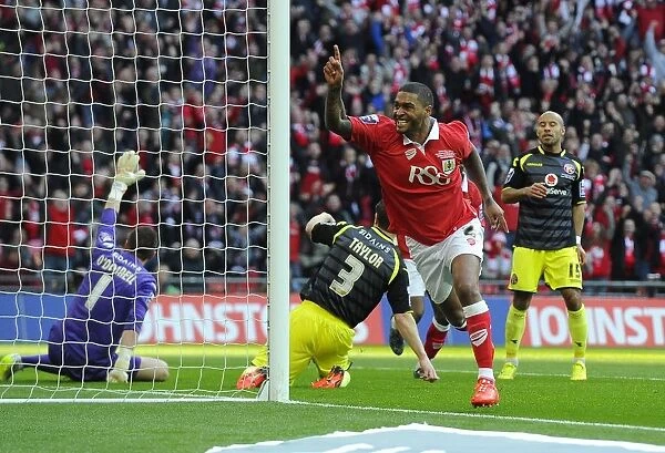 Mark Little's Euphoric Moment: The Winning Goal for Bristol City in the 2015 Johnstone's Paint Trophy Final Against Walsall