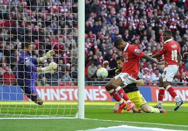 Mark Little's Game-Winning Goal: Bristol City Claims Johnstone's Paint Trophy at Wembley