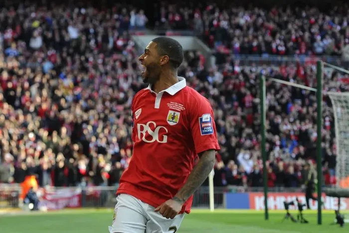 Framed Print : Mark Little's Thrilling Winning Goal: Bristol City's Johnstone's Paint Trophy Triumph over Walsall Framed Print : Mark Little's Thrilling Winning Goal: Bristol City's Johnstone's Paint Trophy Triumph over Walsall