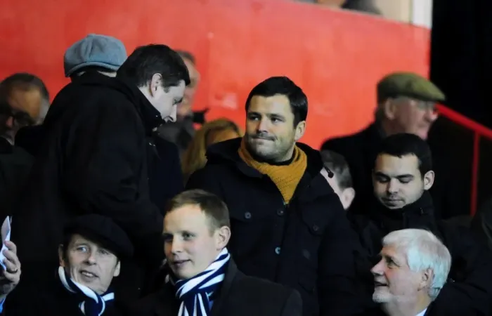 Framed Print : Mark Wright Watches Brother Josh Wright's Championship Match Against Bristol City at Ashton Gate Stadium (03 / 01 / 2012) Framed Print : Mark Wright Watches Brother Josh Wright's Championship Match Against Bristol City at Ashton Gate Stadium (03 / 01 / 2012)
