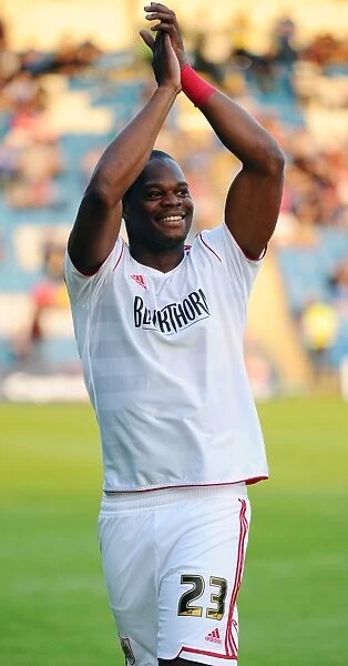 Marlon Harewood in Action: Bristol City vs. Gillingham, Capital One Cup First Round