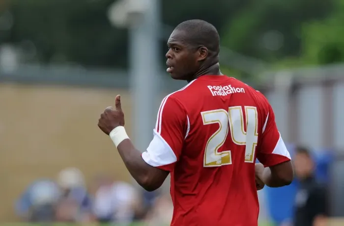 Framed Print : Marlon Harewood Joins Bristol City: New Signing Trainings with Forest Green Rovers Ahead of Preseason Match Framed Print : Marlon Harewood Joins Bristol City: New Signing Trainings with Forest Green Rovers Ahead of Preseason Match
