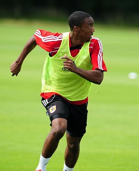 Marlon Jackson in Focus: Pre-Season Training with Bristol City FC