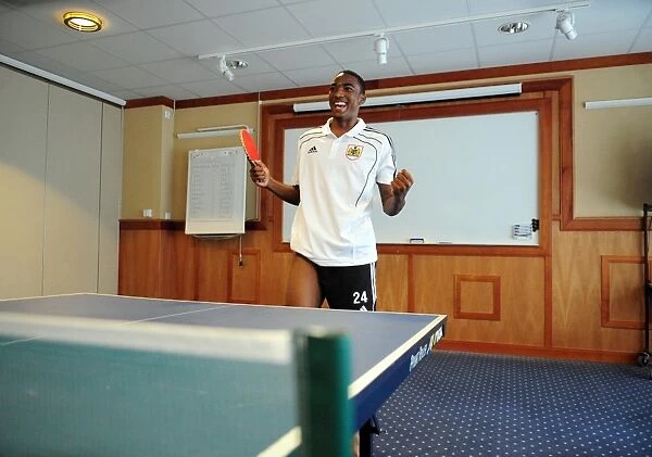 Marlon Jackson in Focus: Training with Bristol City Football Club