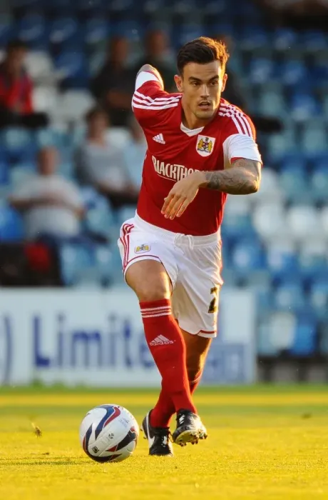 Framed Print : Marlon Pack in Action: Bristol City vs. Gillingham at Priestfield Stadium, 2013 Framed Print : Marlon Pack in Action: Bristol City vs. Gillingham at Priestfield Stadium, 2013