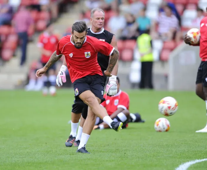 Framed Print : Marlon Pack in Action: Bristol City vs Cheltenham Town, 2014 - Pre-Season Friendly Framed Print : Marlon Pack in Action: Bristol City vs Cheltenham Town, 2014 - Pre-Season Friendly