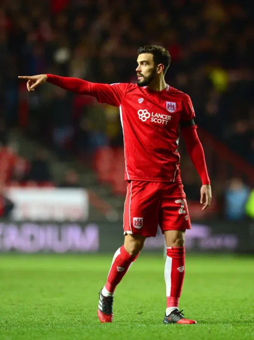 Framed Print : Marlon Pack in Action: Bristol City vs Ipswich Town, Sky Bet Championship (December 3, 2016)