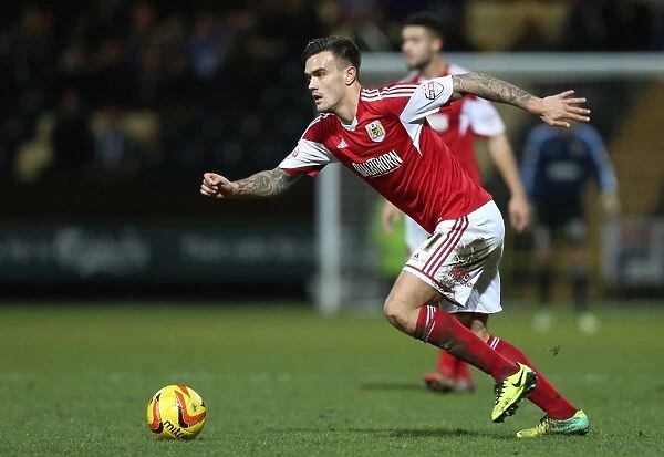 Marlon Pack in Action: Bristol City vs Notts County, Sky Bet League One, December 2013